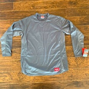 NWT Gray Pullover -Rawlings Large